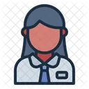 Businesswoman Worker Female Icon