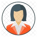 Businesswoman  Icon