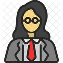 Businesswoman User Woman Icon