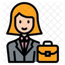 Businesswoman  Icon