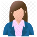 Businesswoman  Icon