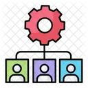 Business Management Employee Icon