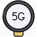 Busqueda 5 G Internet Icono