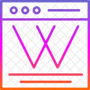 Busqueda Wikipedia Diccionario Icono