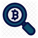 Busqueda Bitcoin Moneda Icon