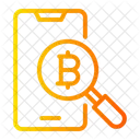 Busqueda Criptomoneda Bitcoin Icon