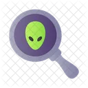 Buscar Extraterrestre Encontrar Extraterrestre Buscar Monstruo Icono