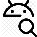 Búsqueda de android  Icono