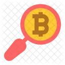 Busqueda De Bitcoin Bitcoin Busqueda Icon