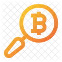 Busqueda De Bitcoin Bitcoin Busqueda Icon