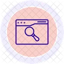Buscar Datos Busqueda Analisis De Datos Icono