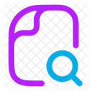 Búsqueda de archivos  Icono