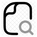 Busqueda De Archivos Buscar Archivo Buscar Documento Icono
