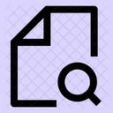 Busqueda De Archivos Buscar Archivo Buscar Documento Icono