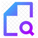 Busqueda De Archivos Icono