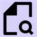 Busqueda De Archivos Buscar Archivo Buscar Documento Icono