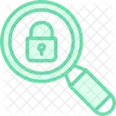 Bloquear Buscar Lupa Icono