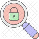 Bloquear Buscar Lupa Icono