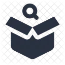 Busqueda De Cuadro Abierto Icono