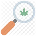 Lupa Cannabis Cannabidiol Icono