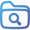 Busqueda De Carpetas Icono