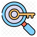 Buscar Encontrar Clave Icono