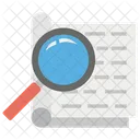 Busqueda De Contenido Busqueda De Documentos Busqueda De Informacion Icono