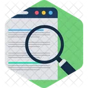 Búsqueda de contenido web  Icono