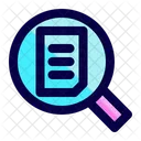 Búsqueda de datos  Icono