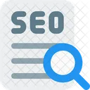 Busqueda De Datos Seo Buscar Archivo Seo Encontrar Archivo Seo Icon