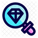 Búsqueda de diamantes  Icono