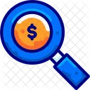 Forma De Ganancias Busqueda De Dinero Busqueda De Ingresos Icon