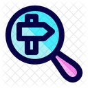 Búsqueda de dirección  Icono