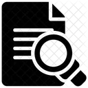 Busqueda De Documentos Seguimiento De Documentos Busqueda De Palabras Clave Icono