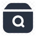 Busqueda De Embalaje Icono