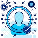 Empleado Busqueda Negocios Icono