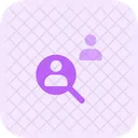 Busqueda De Empleados Reclutamiento Recursos Humanos Icono