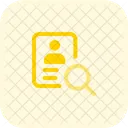 Busqueda De Empleados Reclutamiento Recursos Humanos Icono