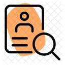 Busqueda De Empleados Reclutamiento Recursos Humanos Icono