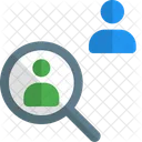 Busqueda De Empleados Reclutamiento Recursos Humanos Icono