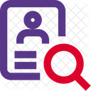 Busqueda De Empleados Reclutamiento Recursos Humanos Icono