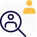 Busqueda De Empleados Reclutamiento Recursos Humanos Icono