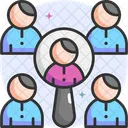 Búsqueda de empleados  Icono