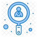 Busqueda De Empleados Reclutamiento Cv Icono