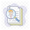 Búsqueda de empleados  Icono