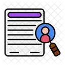 Reclutamiento Recursos Humanos Buscar Icono