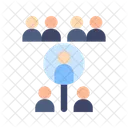 Busqueda De Empleados Icono