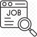Búsqueda de trabajo  Icono