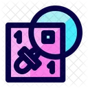 Búsqueda de errores de código  Icono