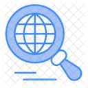 Busqueda Mundial Global Busqueda Icono